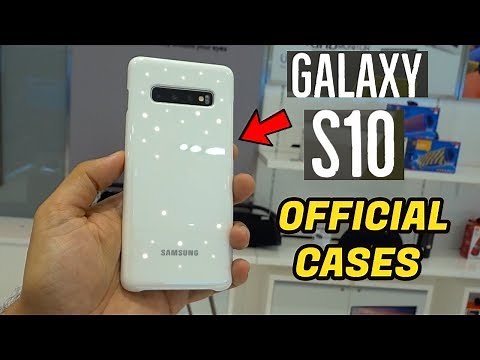 Galaxy S10 LED Back Cover | S-View | Review | Tips