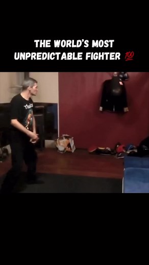 The only person in the world to get hit in the face by a bag 😂 (via @Mark Mugen) #boxing #lol #funny