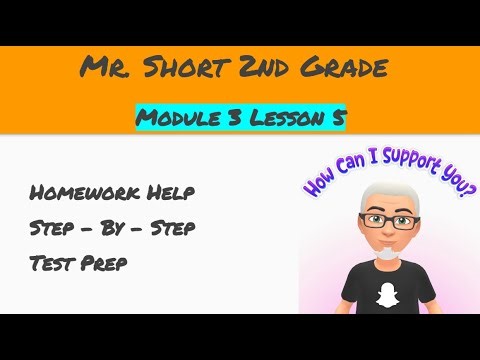 Module 3 Lesson 5 Eureka Math Homework Help (2nd Grade)