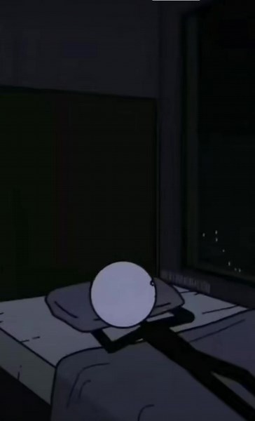 Animaciones tristes de Stickman: Llorando y reflexionando