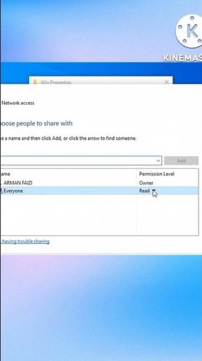 how to share a folder between two computers on the same network?#networking #pc
