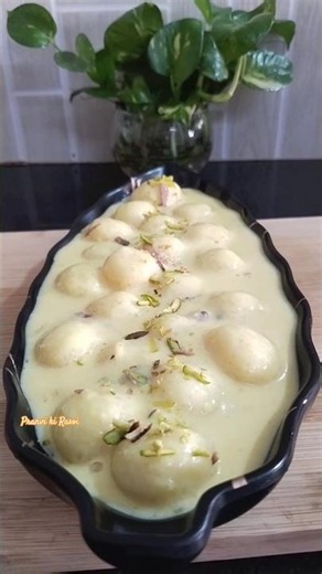 Unique Sabudana Rasmalai Recipe l No Paneer, No Mawa ll #shorts #recipe #indianrecipes #sweet