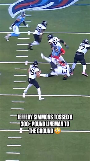 NFL on Instagram: "Nonchalantly threw him down with one hand 😳"