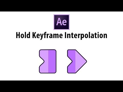 After Effects Hold Keyframe