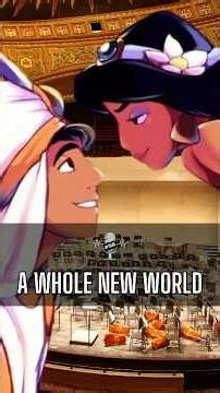 La escena más mágica y romántica de Aladdin ✨💫 #Aladdin #Disney #Musicales