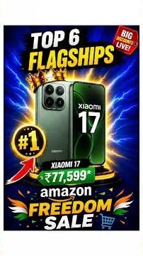 Top 6 Flagship Phones in Amazon Sale 🔥 #1 Will Surprise You!#shorts #amazon