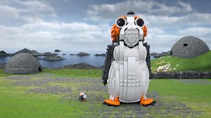 19K views · 235 reactions | Adorable !  Le Porg LEGO Star Wars et son modèle miniature disponible ici : https://lego.build/PorgStarWars | LEGO | Facebook