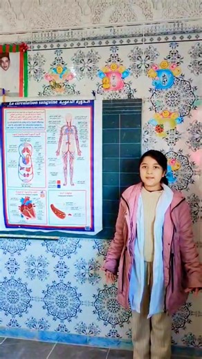 14 reactions | Our 6th grade student is explaining the circulatory system. It's a great way to learn science and practice language skills at the same time! | الأزهار سكول El Azhar School | Facebook