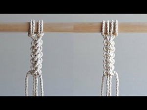 DIY Macrame Tutorial: Friendship Bracelet Knot!