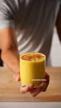 Mango Lassi in minutes! #mango #recipe #cooking #yeungmancooking