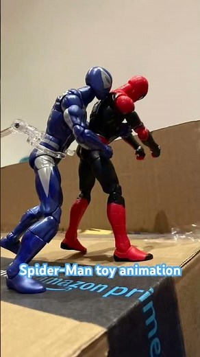 Spider-Man toy animation