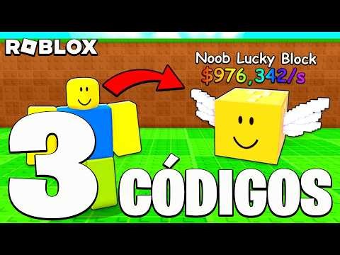 3 NEW CODES for 💸 BE A LUCKY BLOCK 💸 active / BE A LUCKY BLOCK /ROBLOX 2026/ TilloASR