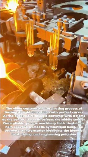 Glass Tube Magic: How Heat Transforms Straight into Curved
