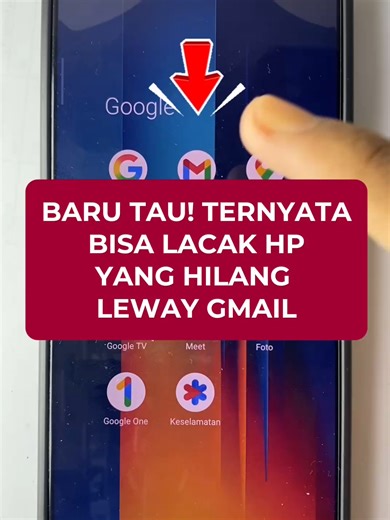 Baru tau! Ternyata bisa lacak HP yang hilang lewat Gmail #trikandroid #tipsdantrik #tutorial #tutorialhp #android