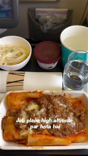 The science behind airplane food taste #shorts