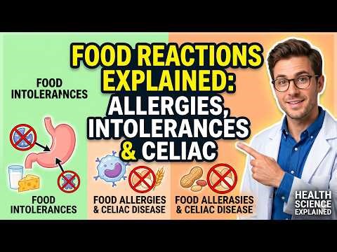 Food Intolerances, Allergies & Celiac Disease Explained