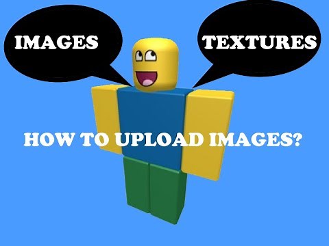 How to upload images & textures in Obby Creator (EASY)