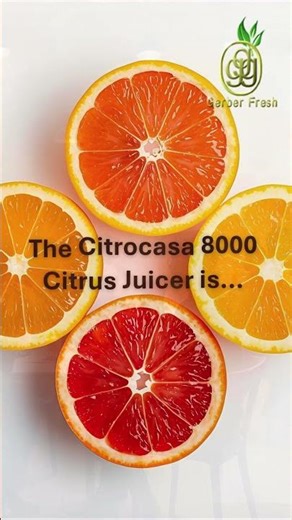 Citrocasa 8000 Commercial Orange Juicer | Automatic Citrus Juicing Machine Demo 🍊