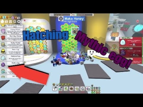Hatching my 3rd mythic egg! (Roblox Bee Swarm Sim)