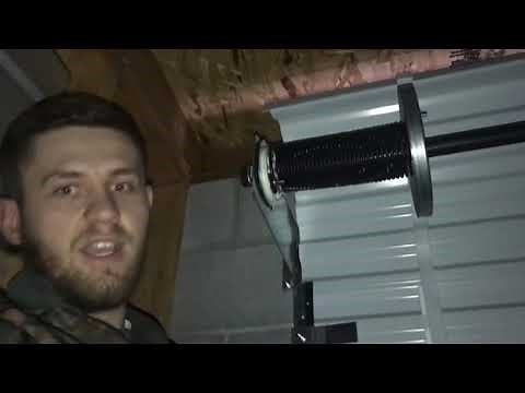 Servicing Your Door - Mini Roll-up Door - Spring Replacement