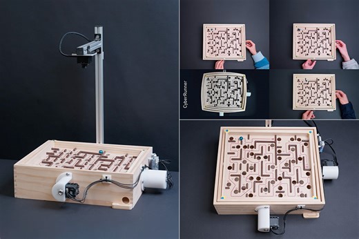 CyberRunner, an Autonomous AI Robot, Can Beat Humans at This Labyrinth Game