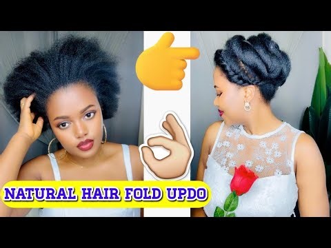 Classic Bridal Updo Tutorial On Natural Hair💍 Simple, Elegant & Timeless Look | No Extensions Needed