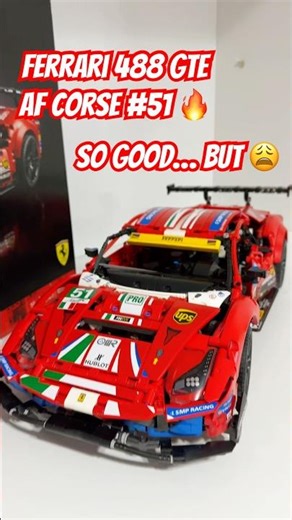 LEGO Technic Ferrari 488 GTE Review – Beautiful Build With One Big Flaw… 🏎️🔥💨