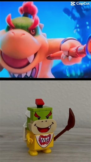 Bowser Jr Attacks Rosalina 😣🫟 (LEGO VS. Movie) | The Super Mario Galaxy Movie #lego #nintendo