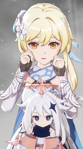 Lumine 真宵子 - Genshin Impact MMD 荧蛍