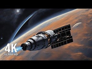 Cosmic Serenity in 4K HDR 🌌 | A Relaxing Journey Through the Universe with Ambient Space Music