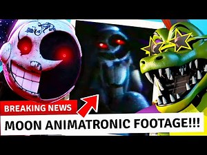 FNAF'S NEW MOON ANIMATRONIC ATTACKS! Security Breach is too much...