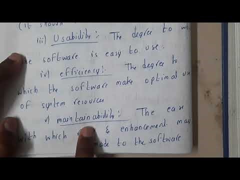 5.26 ISO 9126 Software quality factors