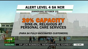 #TedFailonandDJChaCha | Extended ang implementasyon ng Alert Level 4 sa Metro Manila hanggang October 15. For more latest stories, visit us at www.news5.com.ph | 105.9 True FM
