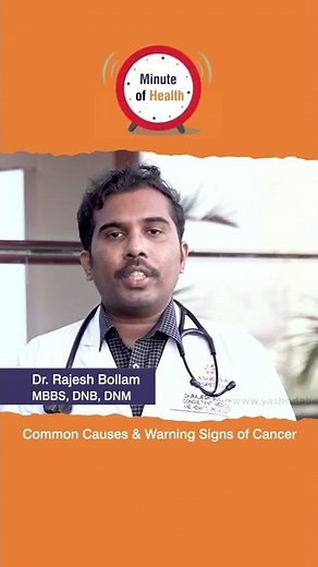 Common causes & warning signs of Cancer.