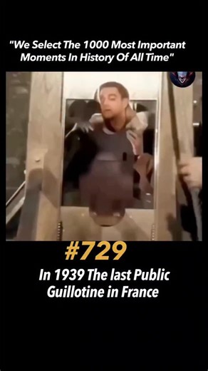 History / Reels | June 17, 1939. In Versailles, France carried out its last public execution—the guillotining of German serial killer Eugen Weidmann. What... | Instagram