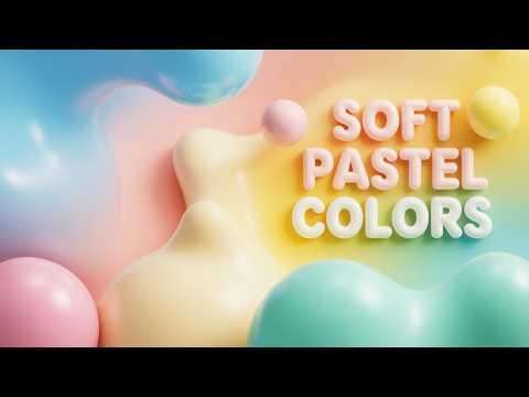 6 Hours – Pastel Sleep Light (Soft Color Changing Screen for Calm & Relaxation)
