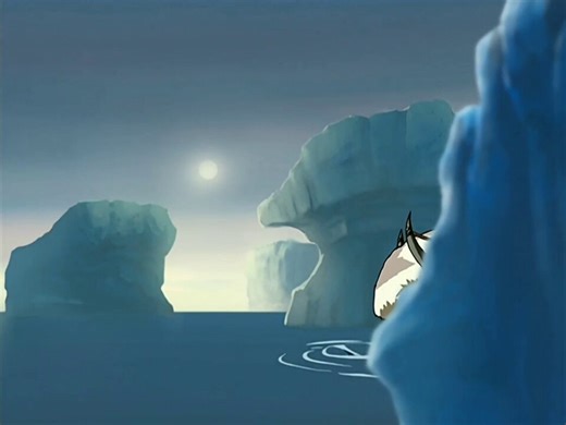 Sokka gets Appa flying