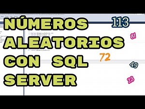 Generando números aleatorios en SQL Server