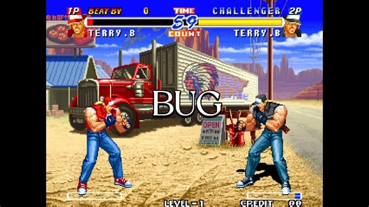 饿狼传说RB2 丝血普通投无法被KO BUG