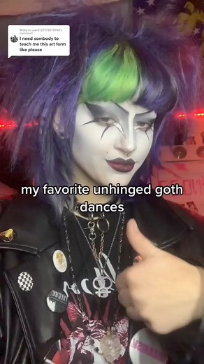 Goth dances 🖤🦇 @cosplayerrights | Shadow Dance