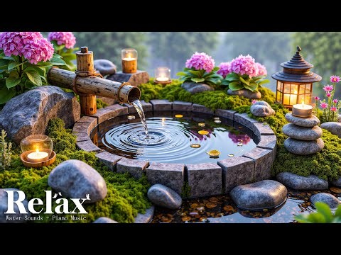 Healing Music for Inner Peace 🌿 Relaxing Piano + Nature Sounds, Calm Anxiety & Depression, Spa BGM