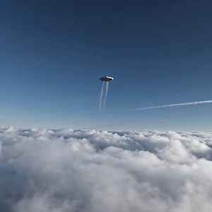 17K views · 398 reactions | UFOs part the clouds, leaving strange traces #alien #ufo | Hiking the Mystery | Facebook