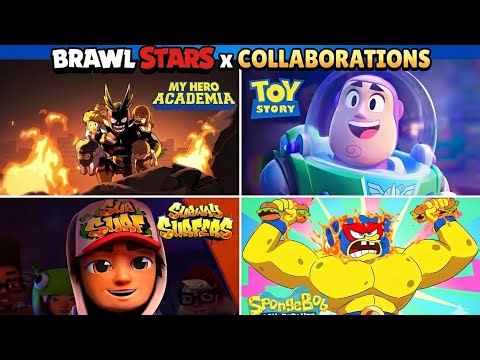 Brawl Stars Collaboration Animations | Hero Academia & More