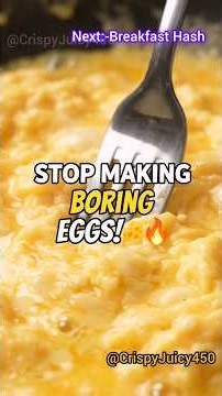 The Cheesiest Scrambled Eggs You’ll Ever Make! 🧀🍳🔥 #recipe #cooking #usa #uk