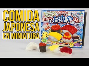 EXPERIMENTANDO CON COMIDA JAPONESA EN MINIATURA - Comida Artificial