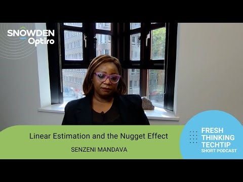 Tech Tip - Short Podcast: Linear Estimation and the Nugget Effect