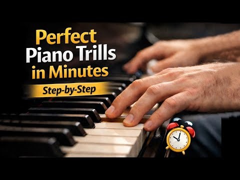 What are the Key Techniques for Clean Trills on Piano (Step-by-Step Guide)