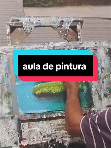 Aula de Pintura: Técnicas e Criatividade em Paisagens