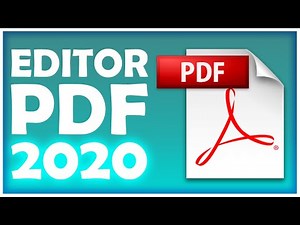 COMO EDITAR PDF (MELHOR EDITOR DE PDF 2020 GRÁTIS) - TECNOLOGIA SINCERA