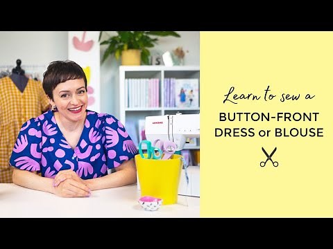 Learn to Sew a Button-Front Dress or Blouse - online workshop